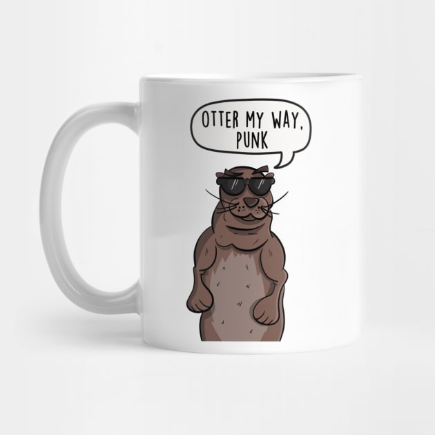 Otter my way, punk by LEFD Designs